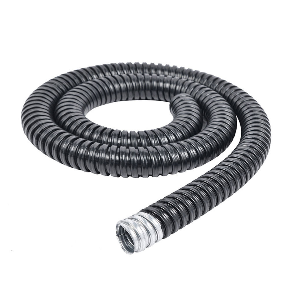 Gi Flexible Conduit PVC coated flexible metallic conduit for electric cable wire protection conduit