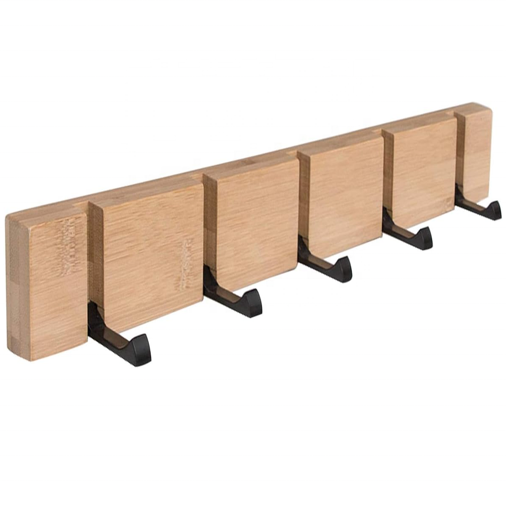 Modern Wall Floating Space Saving Hangers Wall Mounted Unusual Coat Rack Entryway Bench With Storage And Hooks