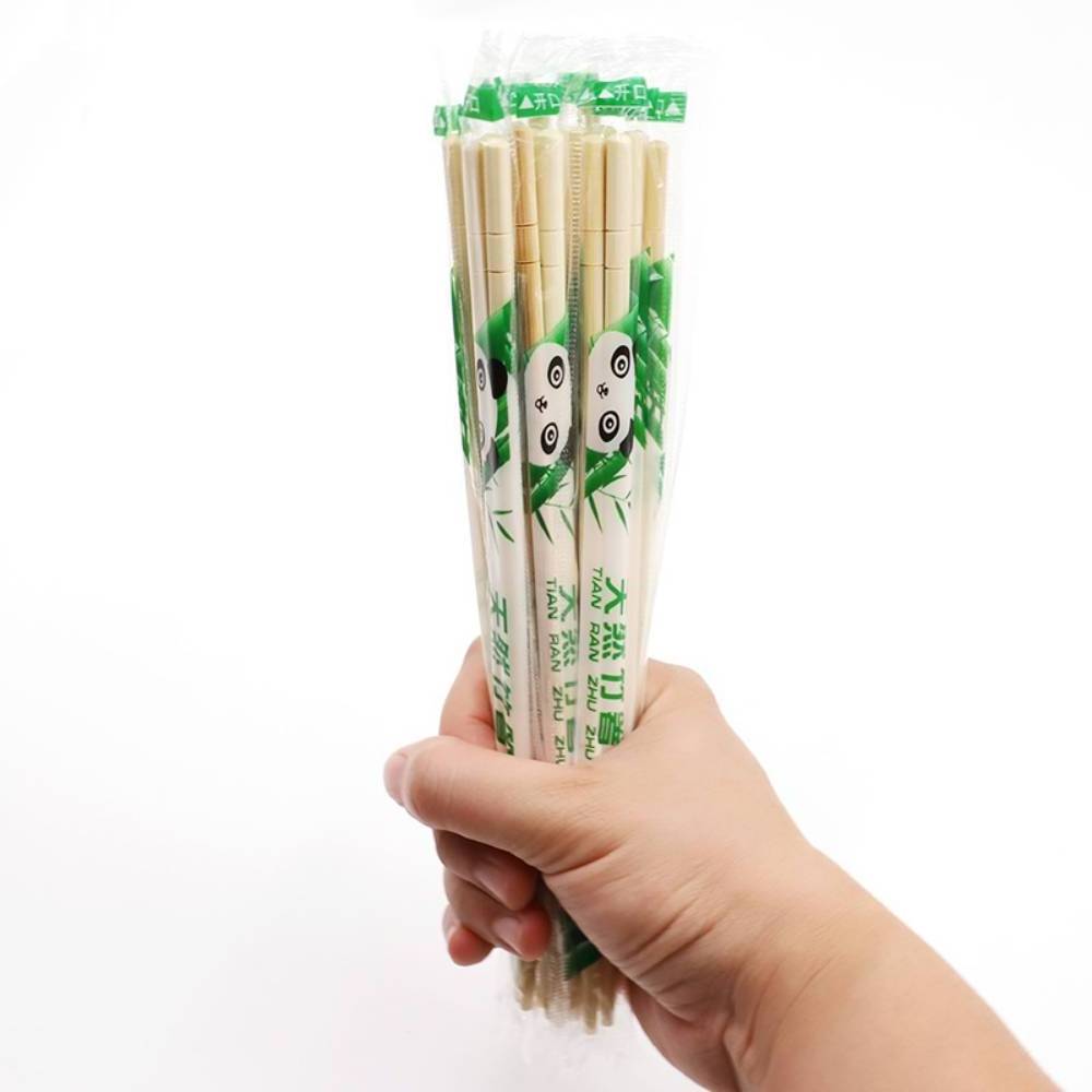 Eco-friendly Chopstick Bamboo Disposable Chopsticks Recycle Bamboo Wooden Disposable Chopsticks Biodegradable