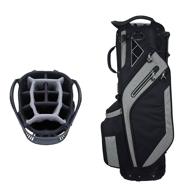 Polyester 14 Ways Divider OEM Golf Stand Bags Custom Print Golf Accessories Wholesale Golf Bags