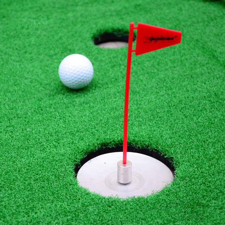 Large Size Custom logo Club Course Portable Golf Training Mat Artificial Grass Mini Golf Putting Green