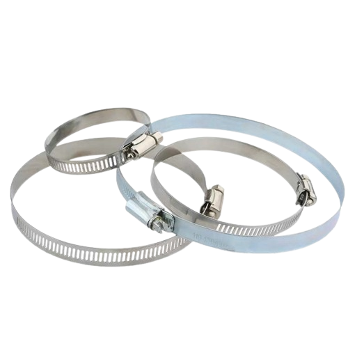 Xiamen Factory metal customized stainless steel dryer vent hose clamp vacuum hose clamps fit hose