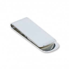 Factory OEM fabrication customized silver color stainless steel aluminum small metal usb clip