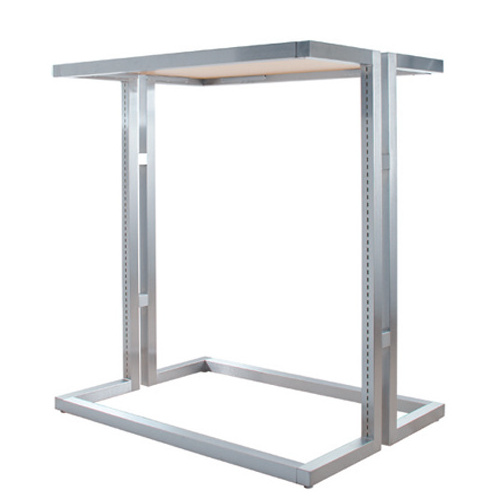 Double side clothing display fixture for zara shops or chain stores