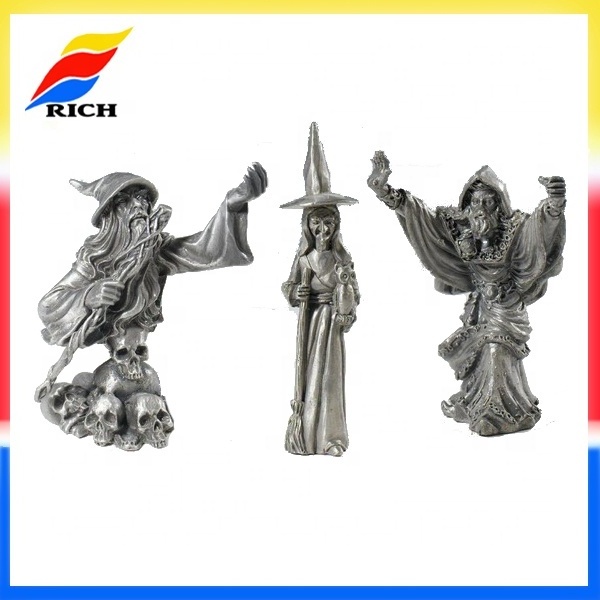 Custom made Metal pewter Wizard Custom Figurine