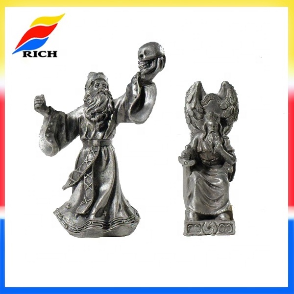 Custom made Metal pewter Wizard Custom Figurine