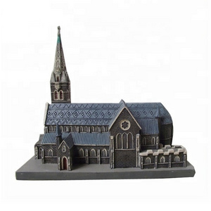 New Zealand souvenir OEM polyresin 3d famous miniature building models of houses , 3D building model