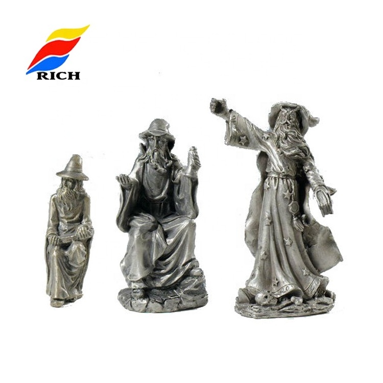 Custom made Metal pewter Wizard Custom Figurine