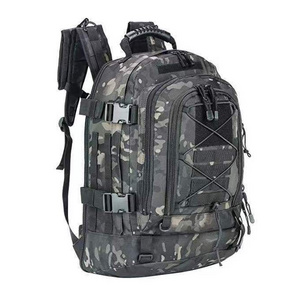 Factory hot sale outdoor hiking backpack men and women large capacity multi-function backpack camouflage polyester shoulder bag