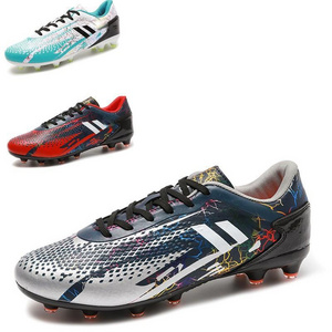 2024 Low Top Football Shoes tacos de futbol Long Spikes Training Artificial Turfpredator football boots  zapatos de futbol