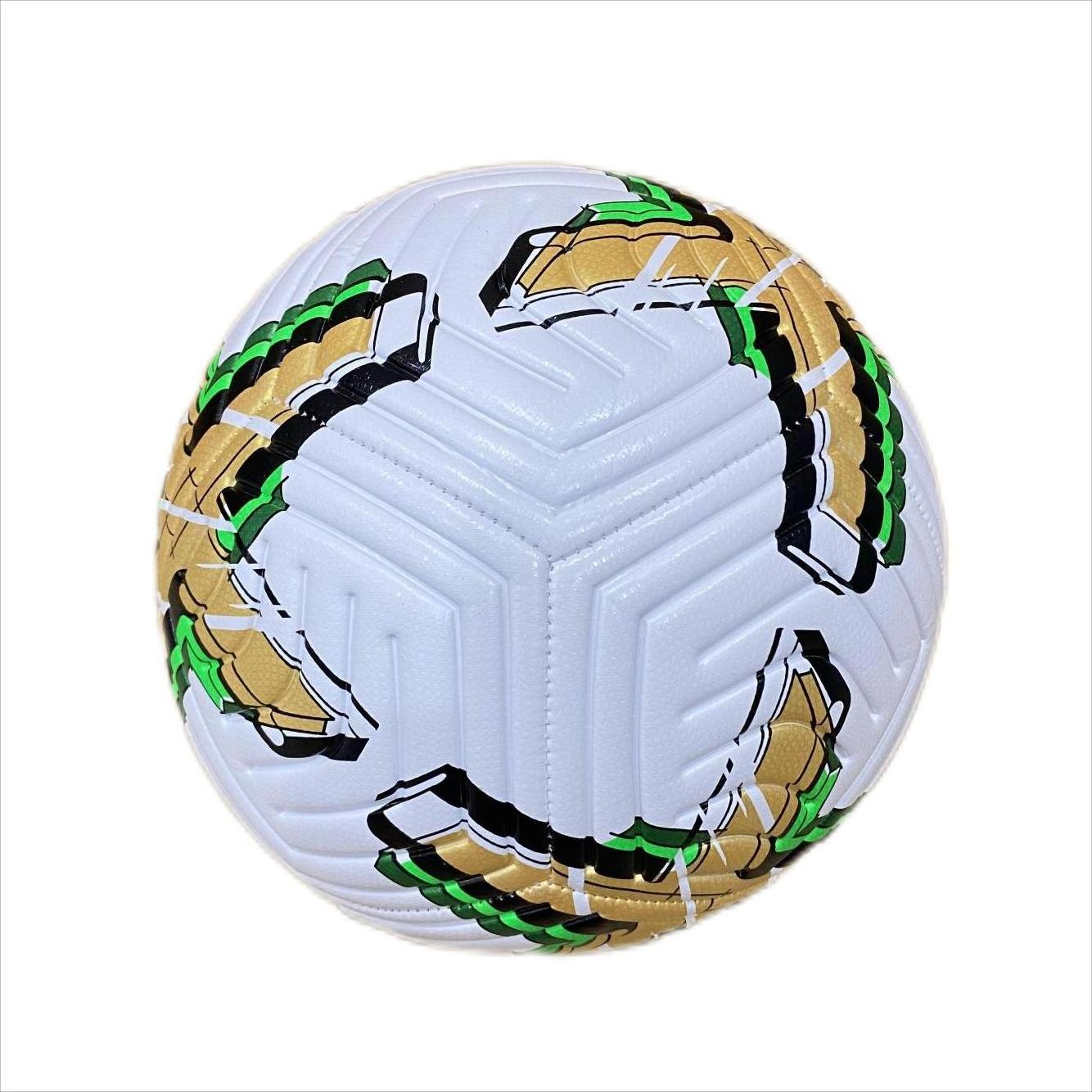 Size 5 Machine Stitched PU Football Balls For Adults And Children's Match Training Street Use 3 Colours Available Soccerball