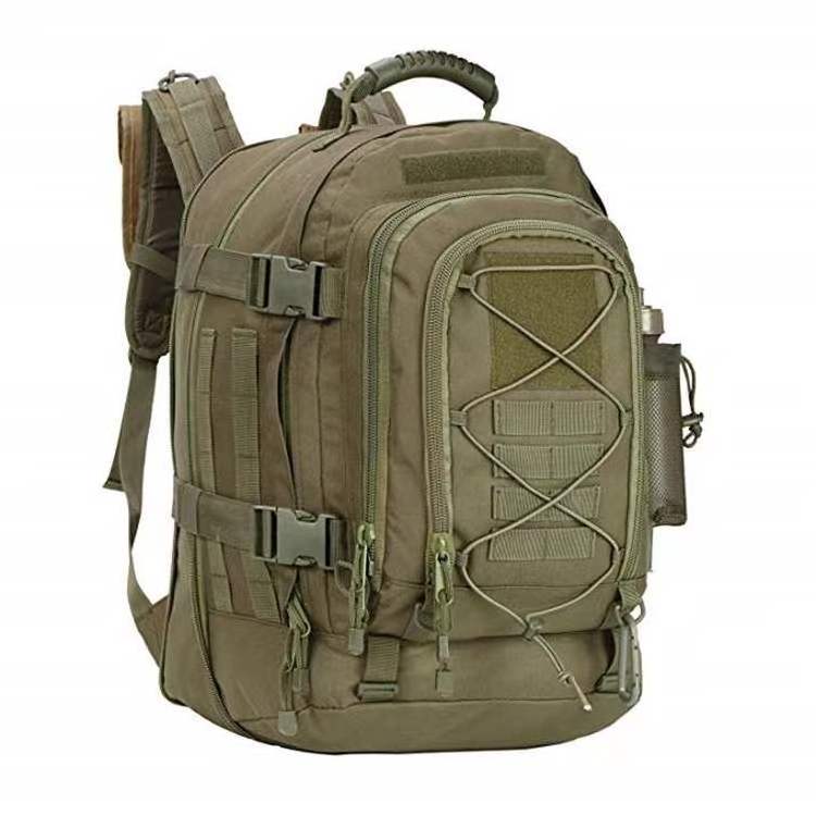 Factory hot sale outdoor hiking backpack men and women large capacity multi-function backpack camouflage polyester shoulder bag