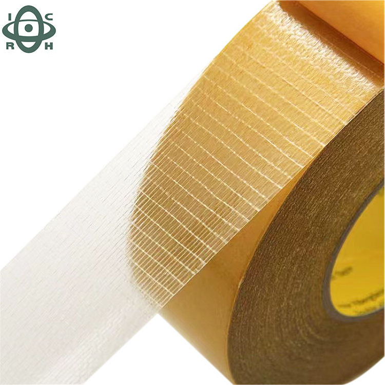 Self Adhesive Fiber tape Mesh Tape Filament reinforcement tape