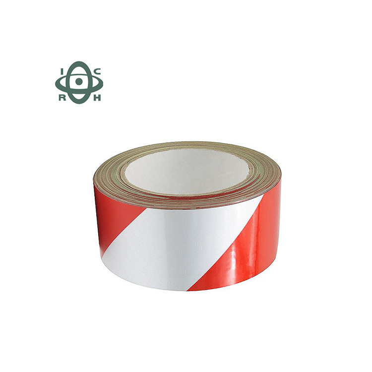 Red Intensity Prismatic Conspicuity Marking Vinyl Safety Sticker Retro Reflective Tape For Truck