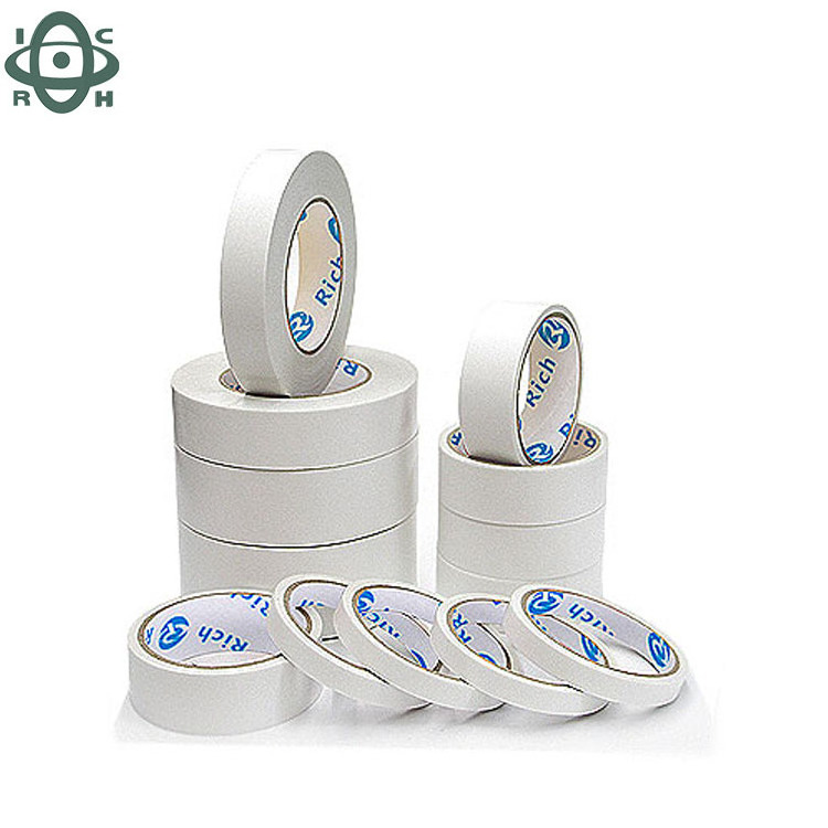 Wholesale High Bonding Double Sided Tissue Paper Adhesive Tape with Double Faced Adhesive