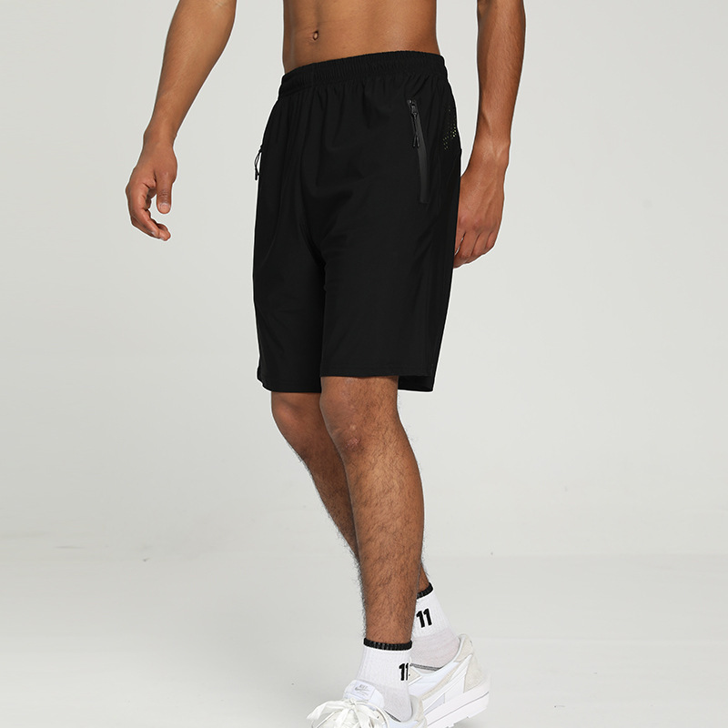 Custom Men Casual Nylon Cargo Sweat Shorts Football Soccer Basketball Ative Shorts Blank Baggy Nylon Shorts