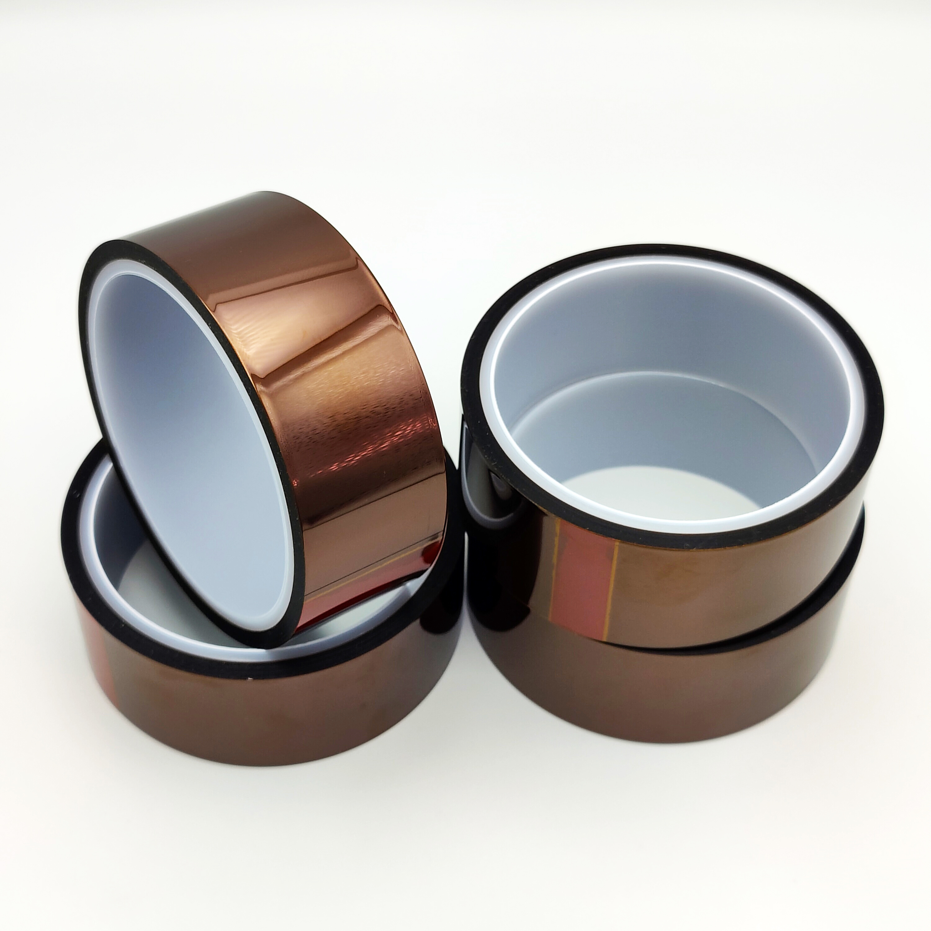 Amber Color Heat Resistant Tape for Sublimation No-residual Pi Film with Silicone Glue Kaptons Polyimide Self Adhesive Tape