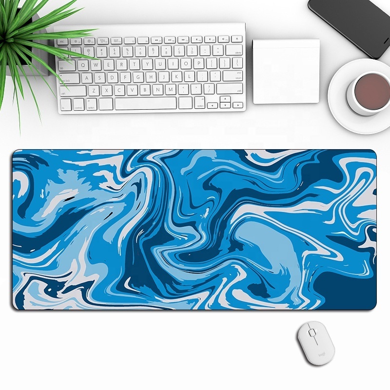 customized large gaming creative custom size mouse pad design PC Desk Mat keyboard Mats heat transfer press mouse pad for women