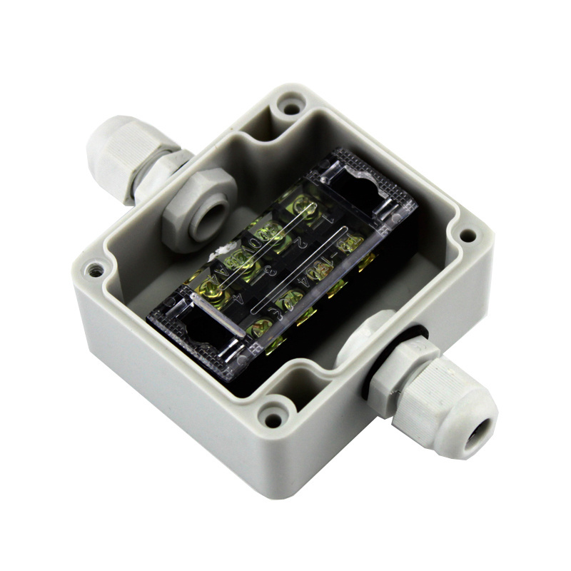 Small Instrument Ceiling Terminal Junction Box Waterproof IP68 Sealed Cover Engineering Project Universal Housing 63*58*35 mm