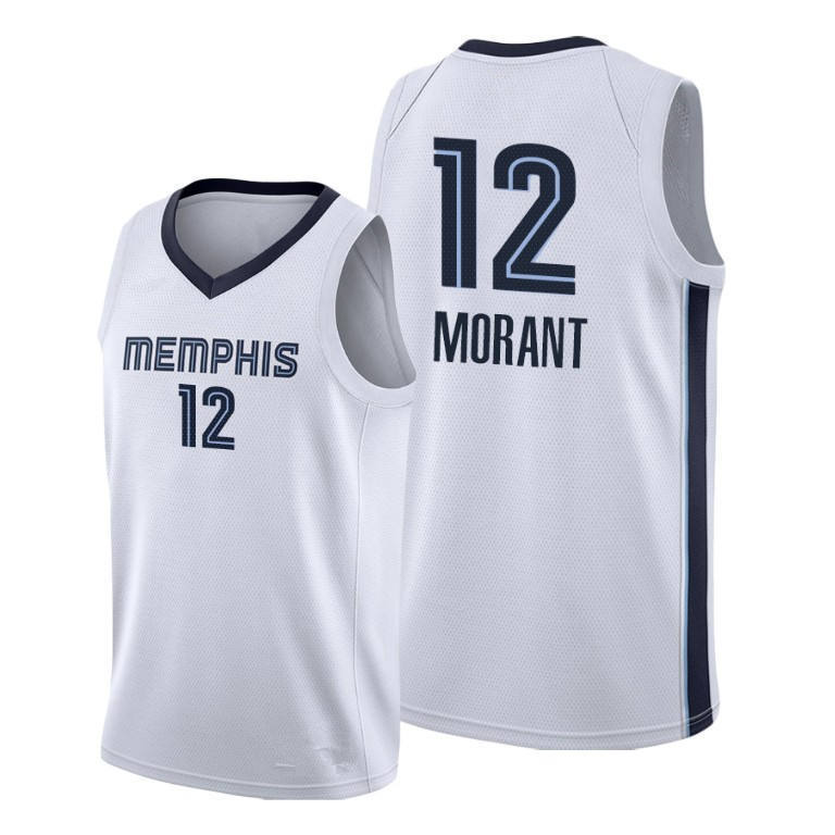 Ja Morant Memphis Jerseys Ja Morant Memphis Stitched American Basketball Team Jersey Shorts Wholesale Ready To Ship- Navy