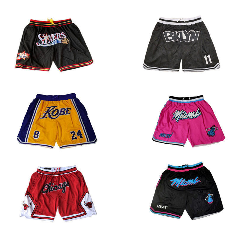 High Quality Wholesale Justdon Embroidered Breathable Mesh Quick Dry Basketball Shorts Just Don Sport Pants