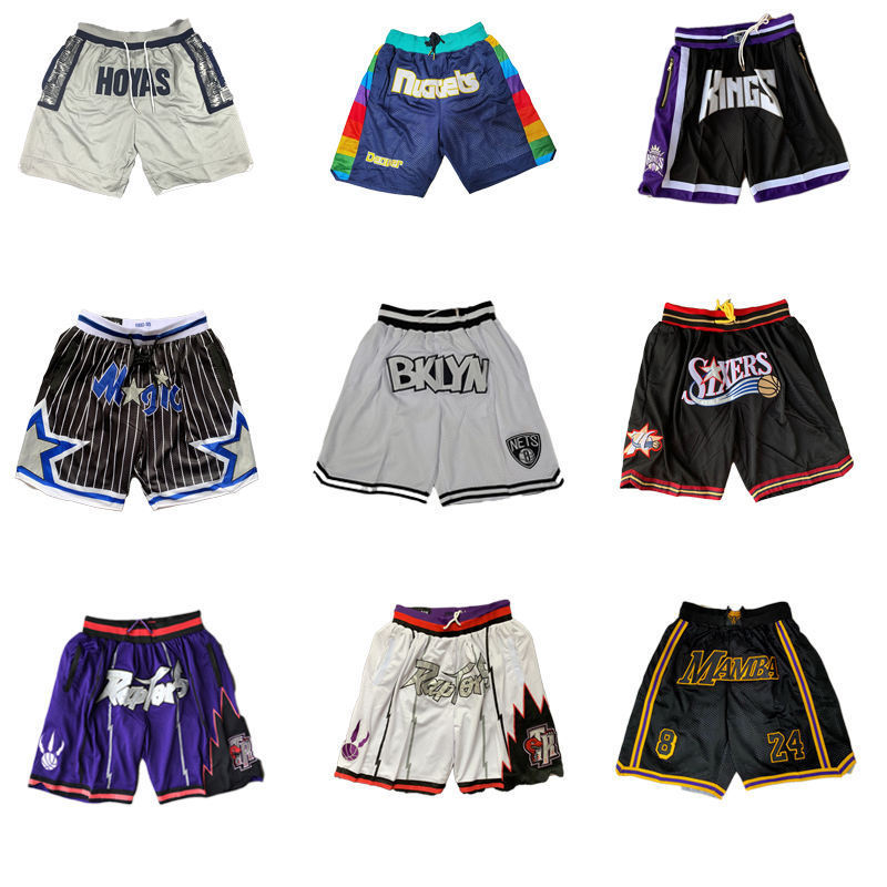 High Quality Wholesale Justdon Embroidered Breathable Mesh Quick Dry Basketball Shorts Just Don Sport Pants