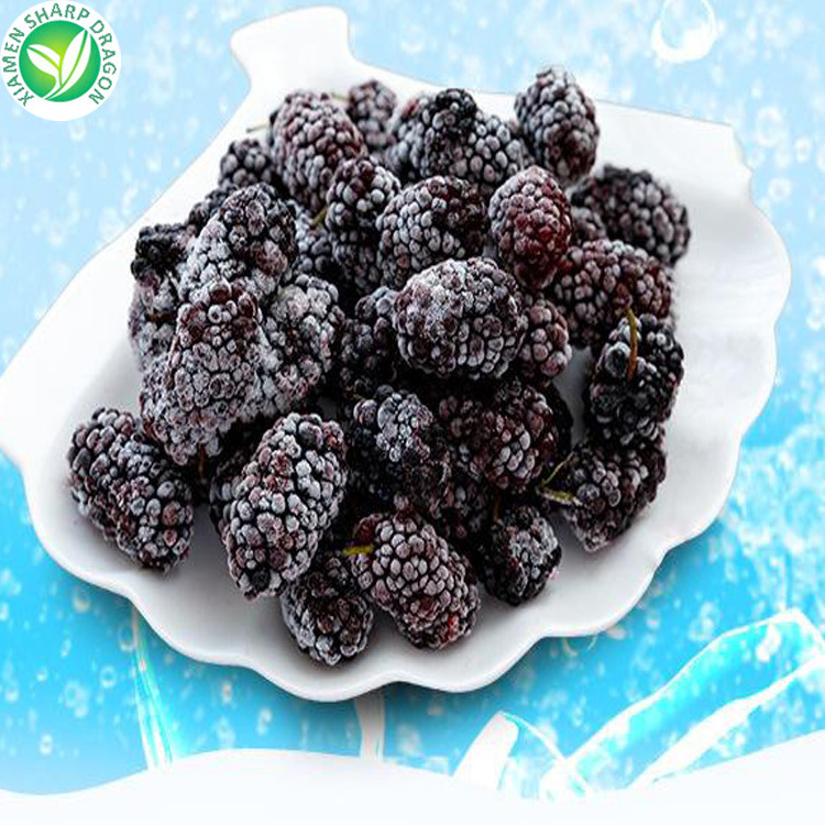 Wholesale organic fresh black frozen mulberry fruit in prices