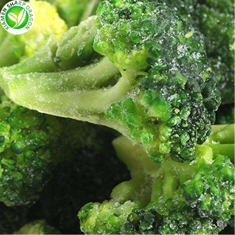 Frozen fresh raw Chopped Cuts Tenderstem Riced Broccoli Florets with IQF blanching and freezing Best Bulk Organic Vegetables