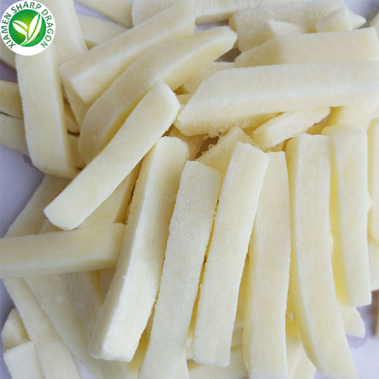 Best price Frozen IQF Potato Strips Stick Quick Cook French fries processing packaging in bag Wholesale Bulk manufactures Export