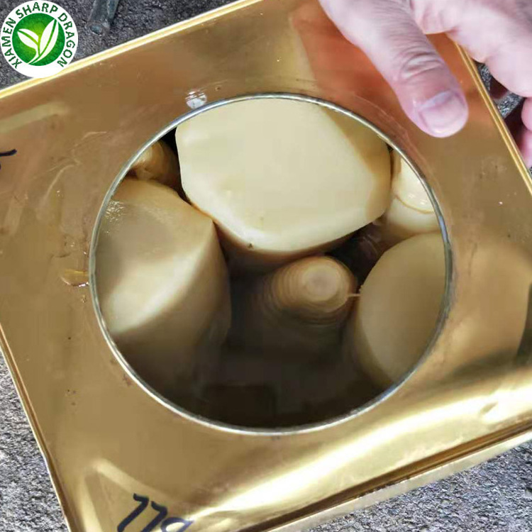 Whole Fresh Canned Bamboo Wholesale Price Per Kg Chinese China Water White Normal Temperature Peeled EDIBLE Canned Food SD 3 Kg