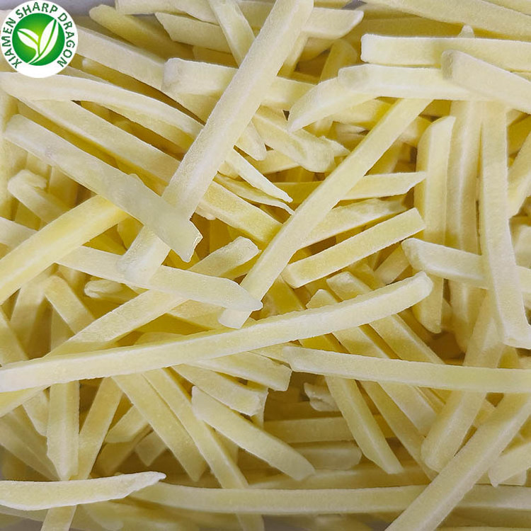 Export IQF Frozen Pre Fried Potato French Fries 6x6 7x7 9x9mm 12mm Peeled A Grade Manufactures Wholesale In-stock Fast-delivery