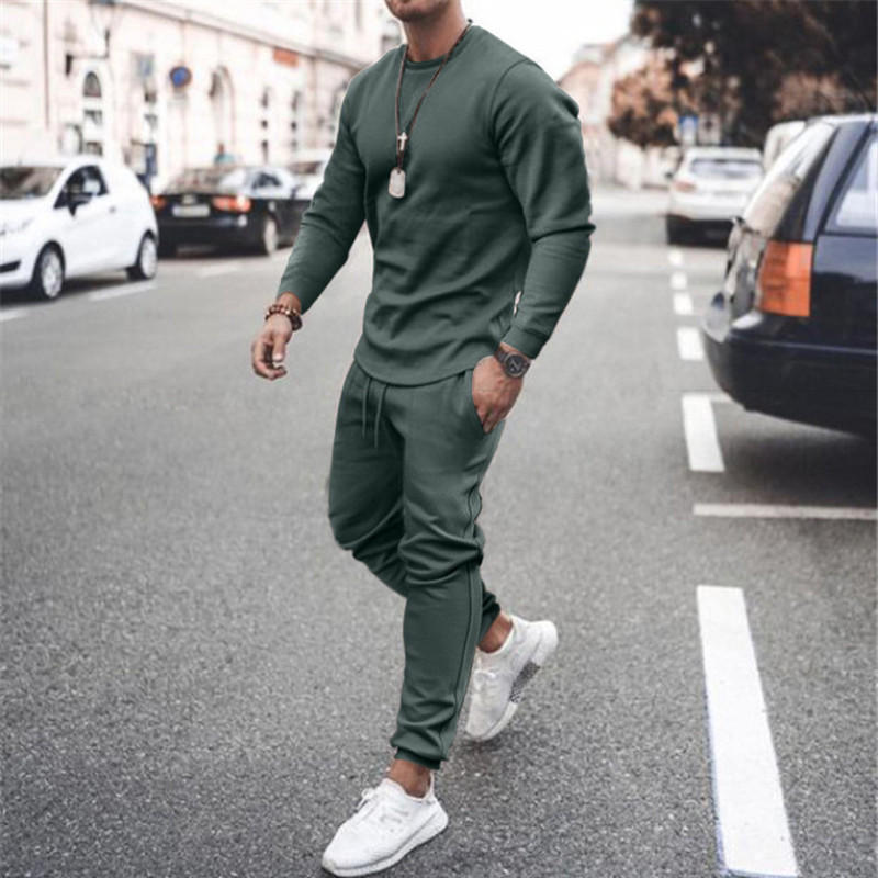 Custom Logo New Men's T-shirts 2023 Sportswear Two-piece Set Fashion Casual Polyester Tracksuits