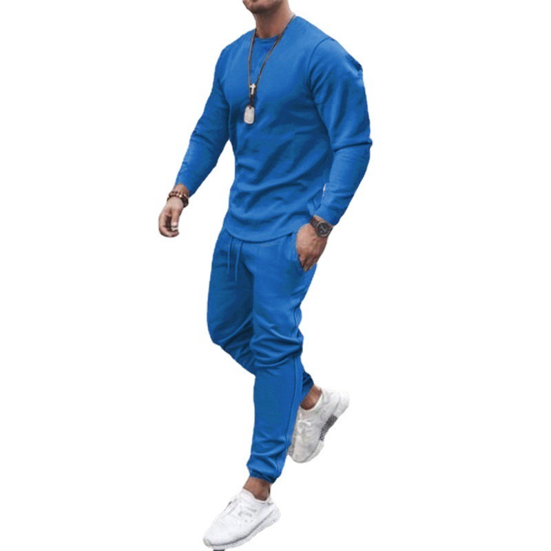 Custom Logo New Men's T-shirts 2023 Sportswear Two-piece Set Fashion Casual Polyester Tracksuits