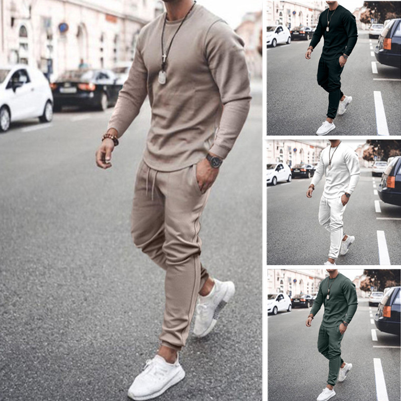 Custom Logo New Men's T-shirts 2023 Sportswear Two-piece Set Fashion Casual Polyester Tracksuits