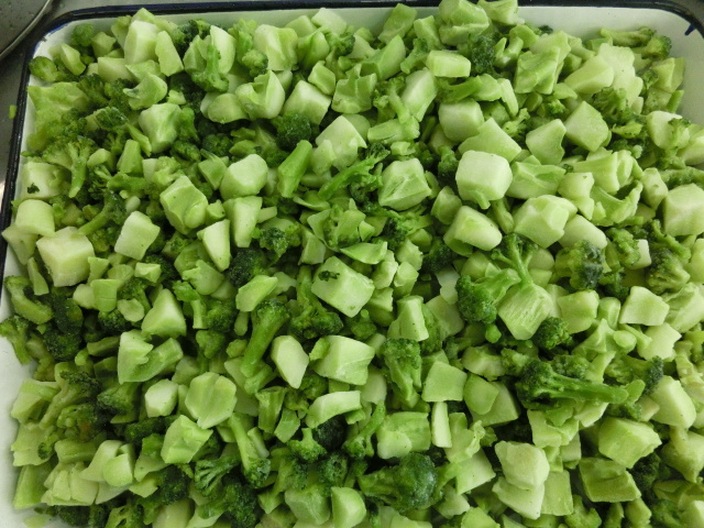 Bulk frozen broccoli flower florets