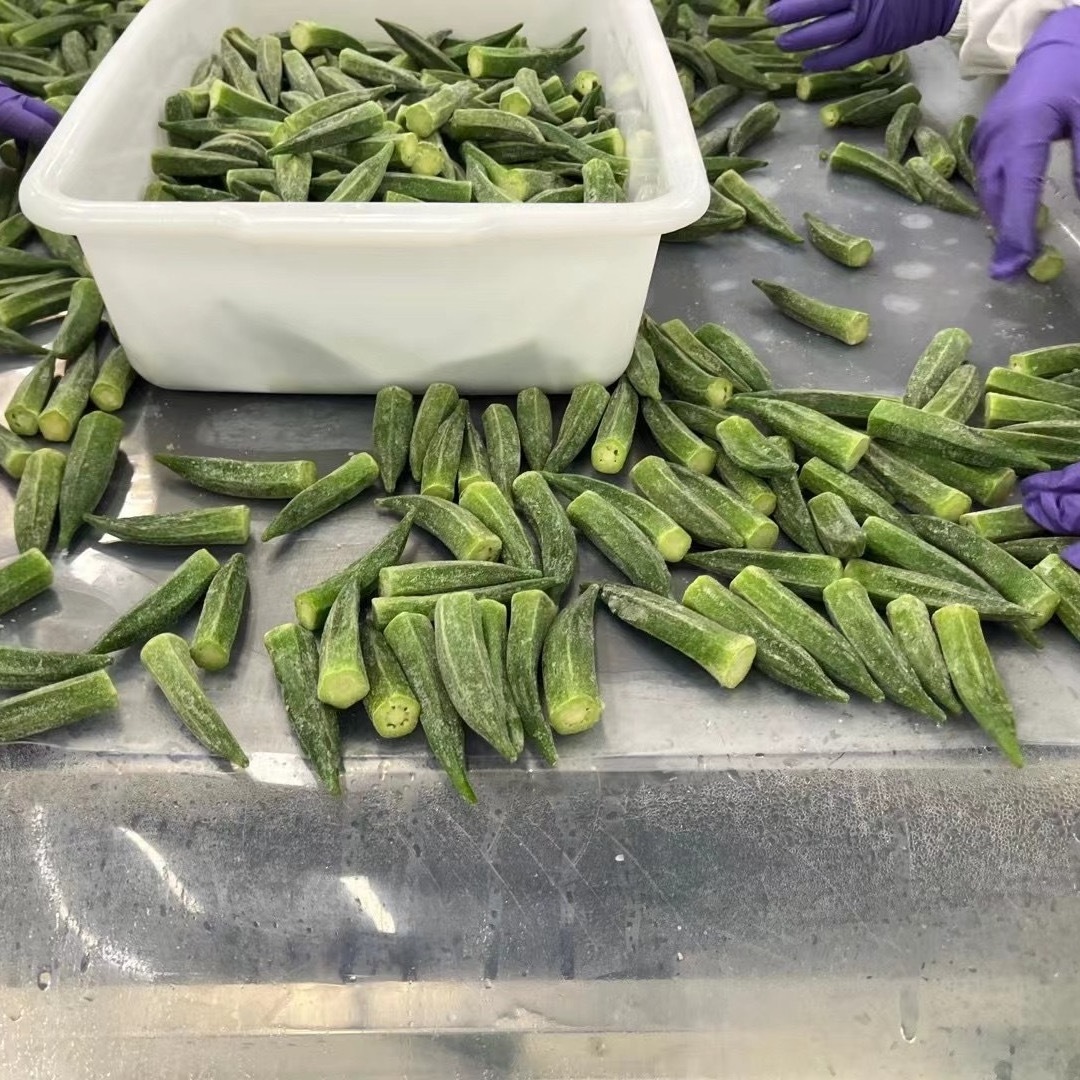 Wholesale prices frozen vegetables iqf frozen okra