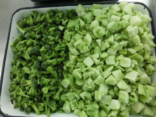 Bulk frozen broccoli flower florets