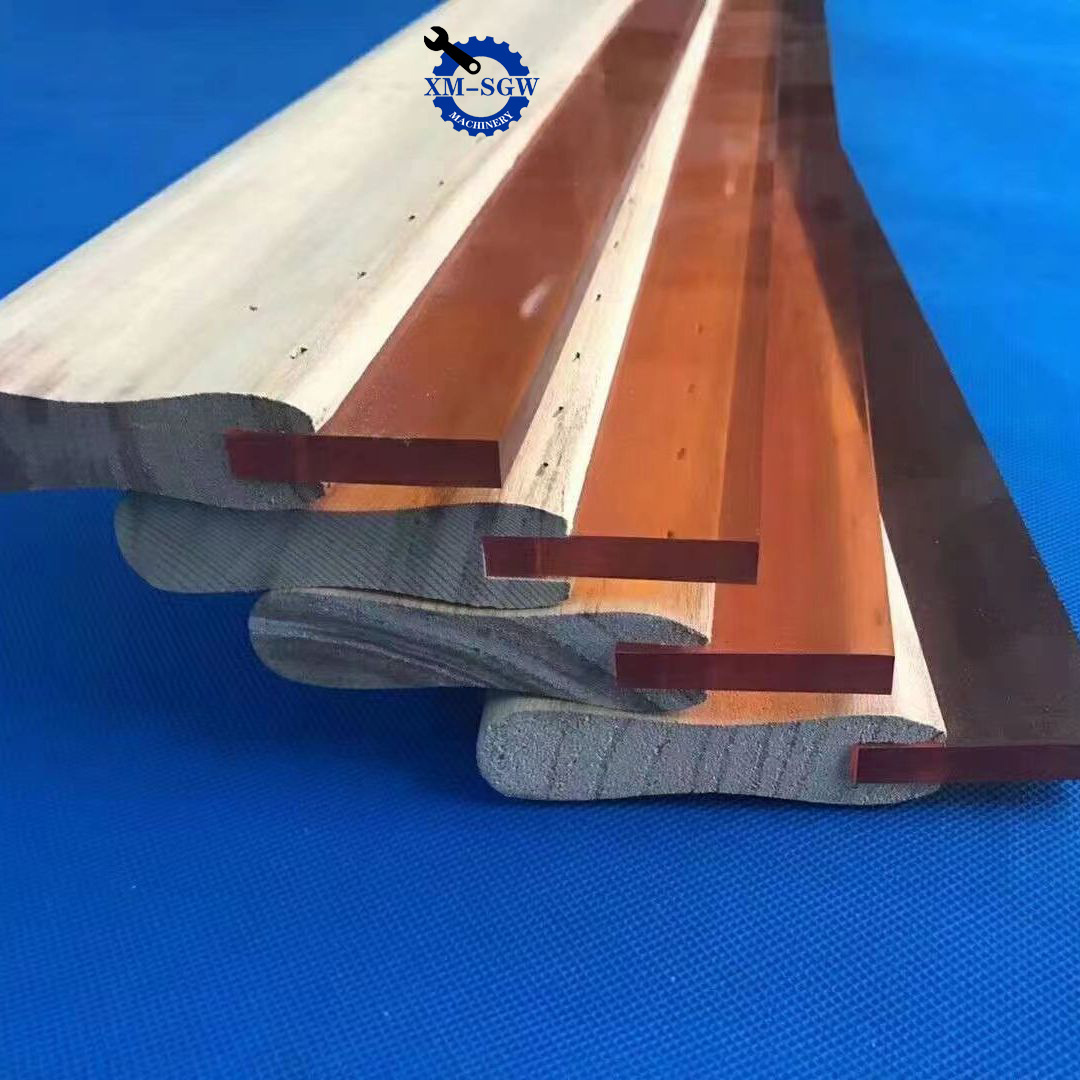 Facttory Wholesale Silk Screen Printing Wooden Handle Squeegee Ink Scraper