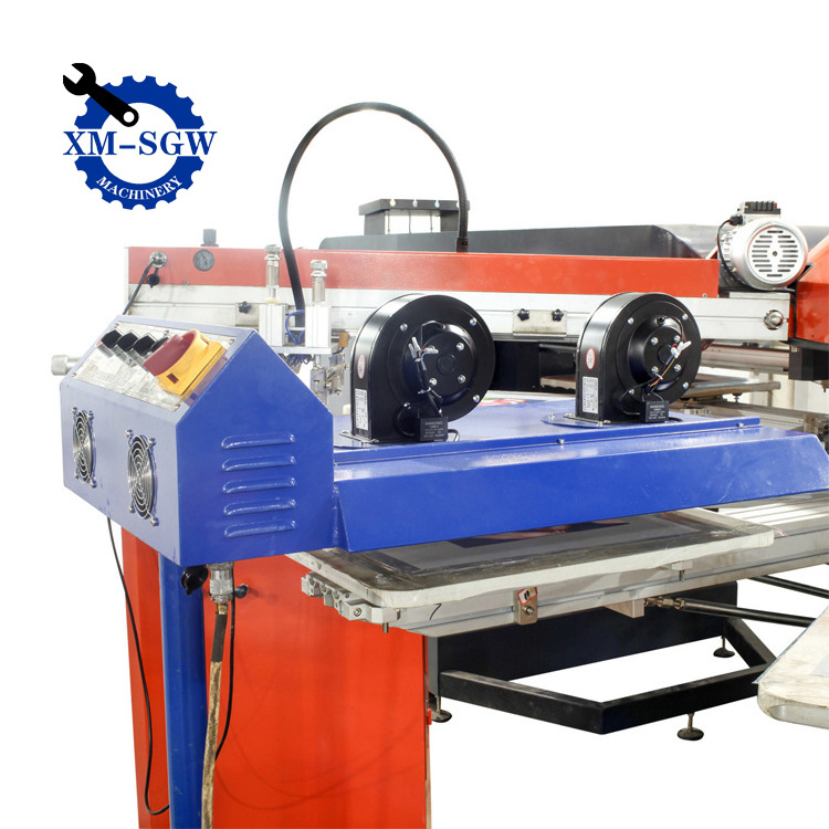 Best Price 8 Color Station Silk Screening Screenprint Press Diy T- Shirt Printer Rotate Screen Printing Machine