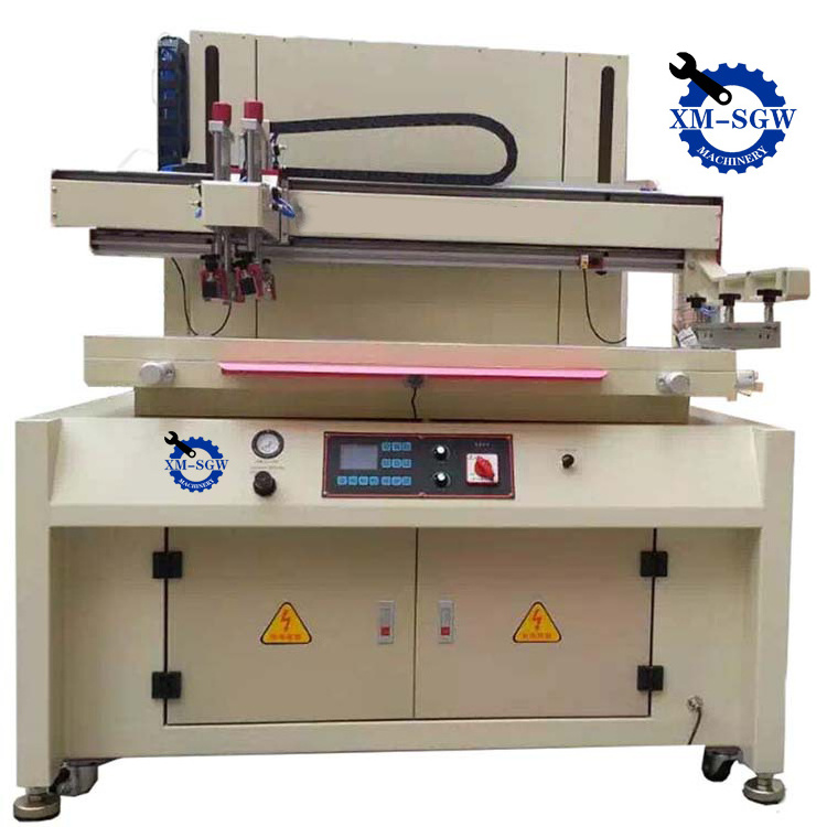 High Quality Automatic 3 Colors Roll To Roll  Silk Screen Printer Tape Ribbon Screen Printing Machine