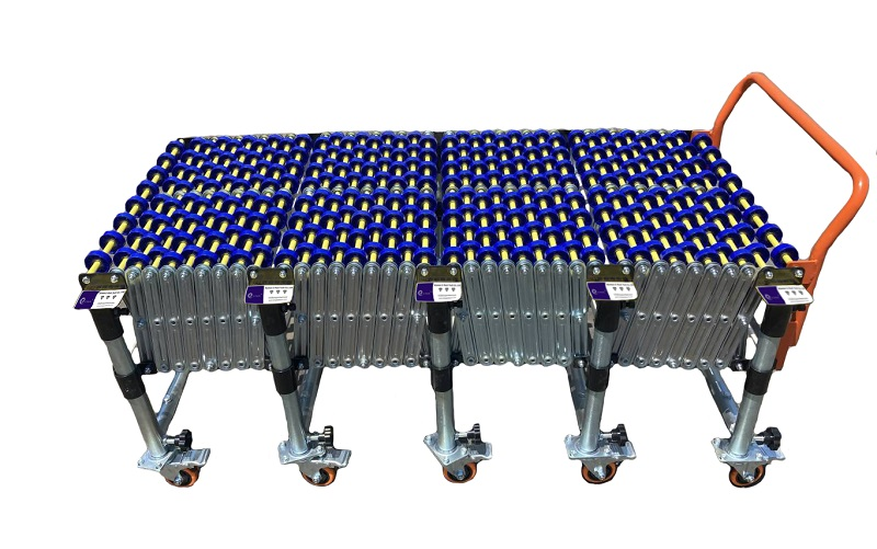 Cheap price Wholesales high quality Flexible Manual roller conveyor Telescopic Skate Wheel roller conveyor