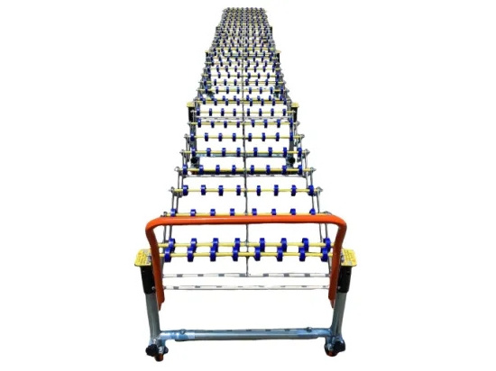 Cheap price Wholesales high quality Flexible Manual roller conveyor Telescopic Skate Wheel roller conveyor