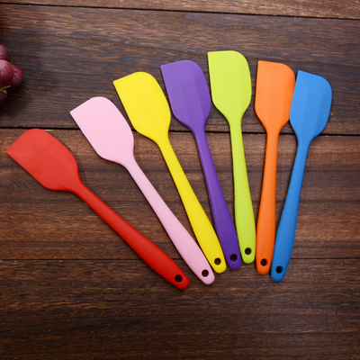 food grade Non Stick butter cooking silicone spatula set cookie pastry scraper cake baking spatula silicone spatula