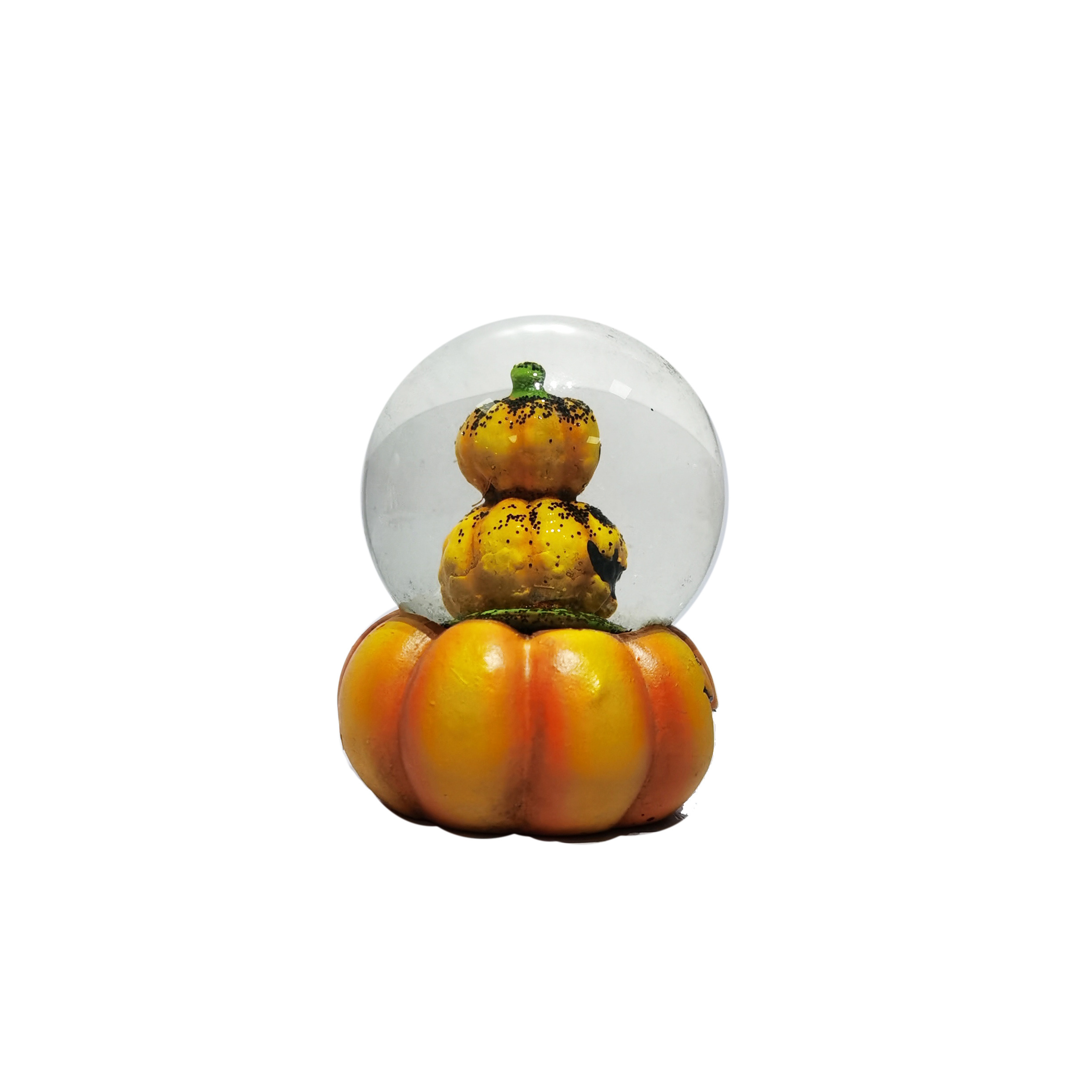 Halloween Festival Party Decorations Carved Pumpkin Lantern Water Snow Globe Figurines