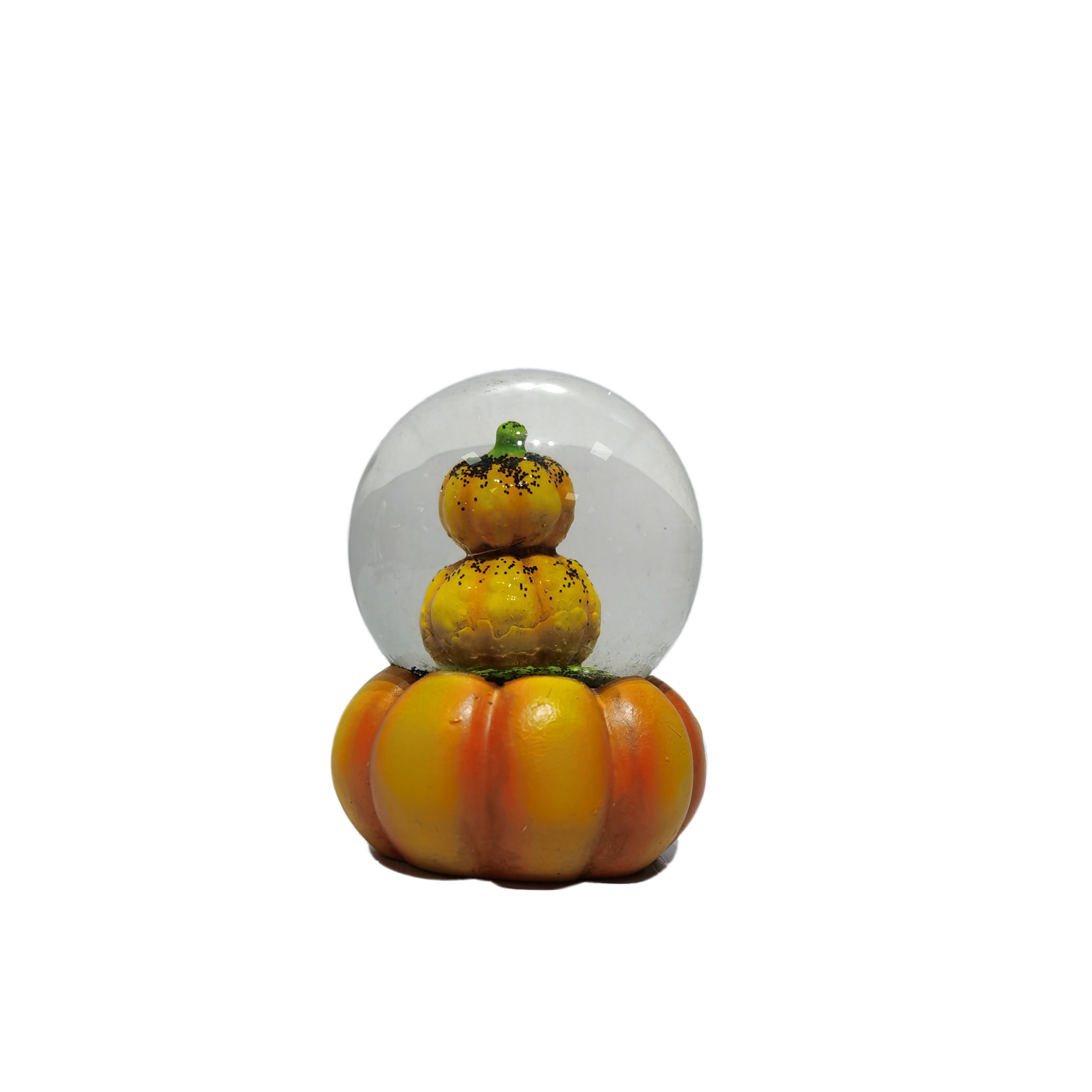 Halloween Festival Party Decorations Carved Pumpkin Lantern Water Snow Globe Figurines