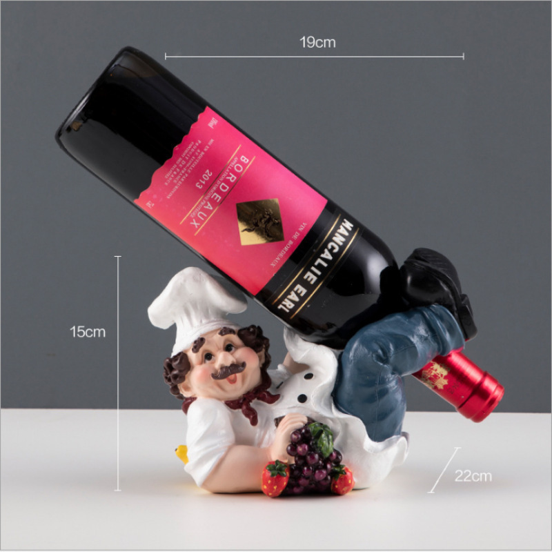 Home Decoration Miniature Model Customized Funny Kitchen Chef Sets Figurine Statues