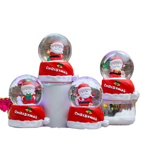 Personalized Customization Resin Crafts Snowball Glass Snow Globe Custom Snow Globes Christmas Mini Snow Globe