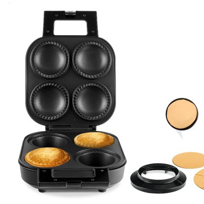 4 holes deep filling pie maker  cupcake maker muffin maker with pastry cutter automatically temperature control