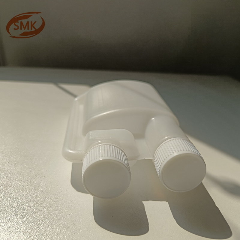 100ml Small HDPE Twin Neck Bottle Double neck Measuring Bottle