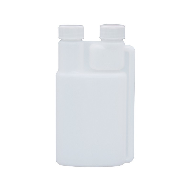 100ml 250ml 1000ml Double Neck Measuring Plastic Twin Neck Dosing Chamber Dosing Bottle